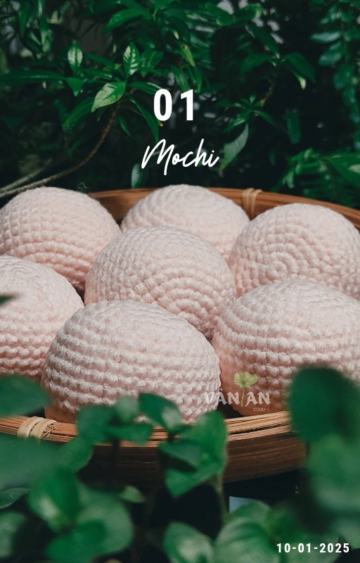 Mochi bằng len